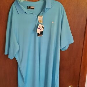 Callaway Sky Blue Polo Shirt